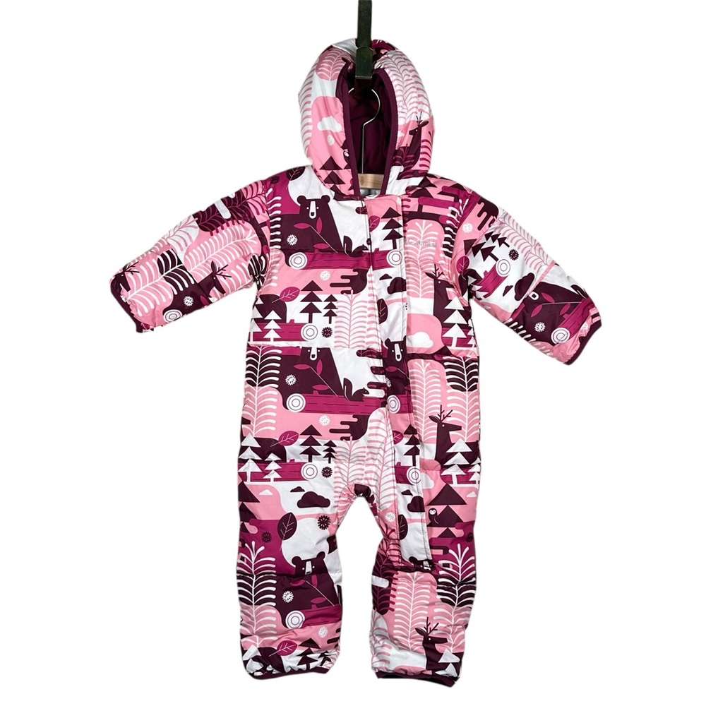 COLUMBIA Snuggly Bunny Duck Down Bunting Snowsuit - Picture 4 of 10